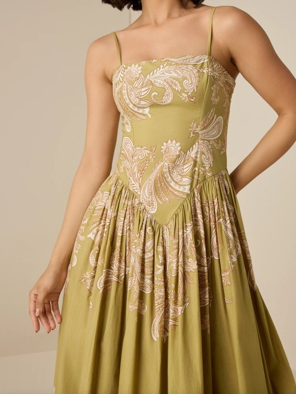 Hemant & Nandita Sakhi Corset Maxi Dress NWT - Picture 2 of 8